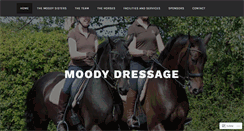 Desktop Screenshot of blog.moody-dressage.co.uk
